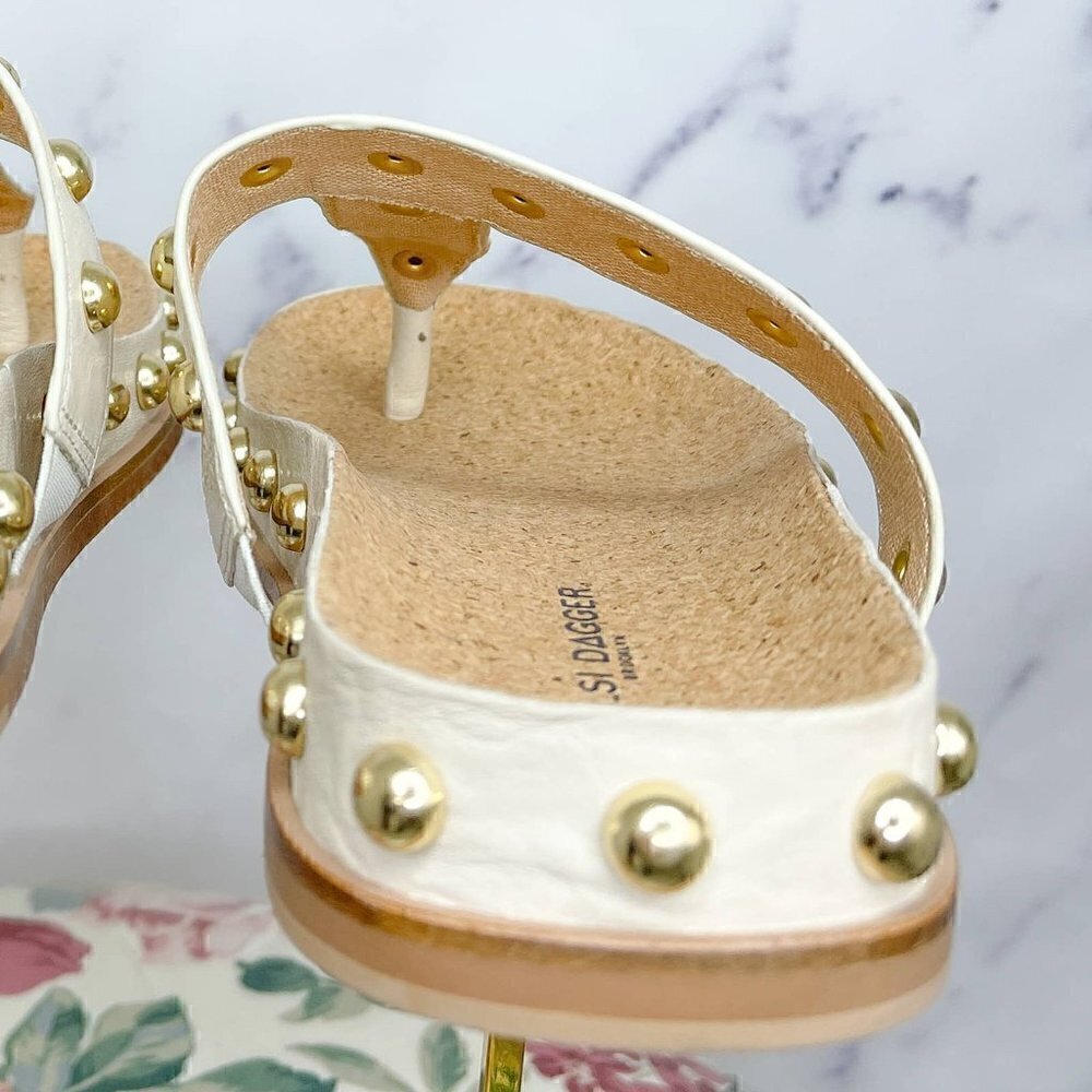 Kelsi Dagger Brooklyn | Surface Studded Slide Sandal | Sz 7 - Picture 7 of 16